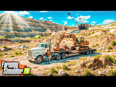 I BOUGHT AN ABANDONED QUARRY AND FOUND A LOT OF MACHINES! Farming Simulator 25