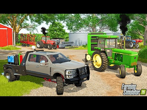 I INHERIT my Grandpa's $1,000,000 Cattle Farm | Farming Simulator 25