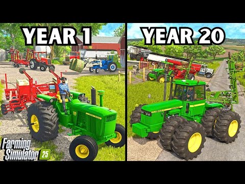 I Inherited A Broke 1980's Family Farm? | Farming Simulator 25