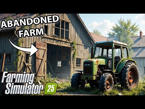 I spent 365 days rebuilding the FARM with $0! Farming Simulator 25