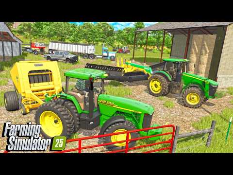 I Spent $50,000 On Upgrading The Cattle Farm? | Farming Simulator 25
