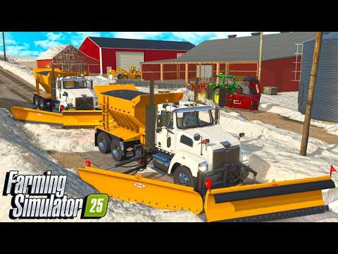 I Start A $1,000,000 Snow Removal Business? | Farming Simulator 25