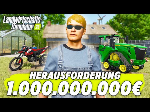 Ich habe 1 MILLIARDE verdient, angefangen bei 0€! Landwirtschafts Simulator 25
