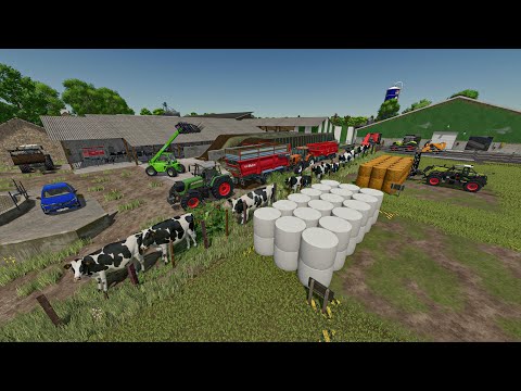 Immersion dans une Ferme Laitière de 1000 Vaches | Farming Simulator 25