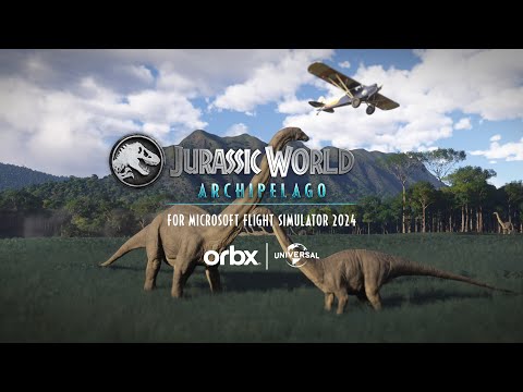 Jurassic World: Archipelago – Official Launch Trailer | Microsoft Flight Simulator 2024