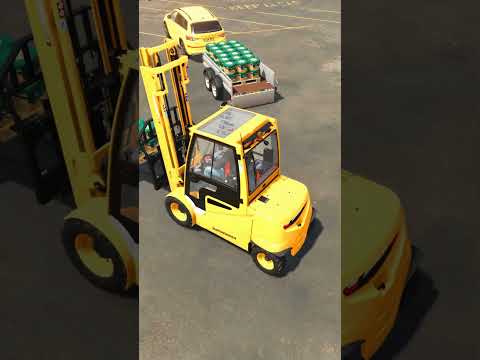 Loading the fish food pallets | Kinlaig | Farming Simulator 25