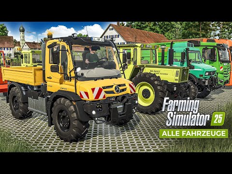 LS25 Mercedes-Benz Trucks Pack – alle Fahrzeuge im Farming Simulator 25!