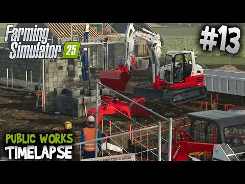 Massive Sewer Works! 🚧 TB290 & TL BR2 Take on the Job 👷 FS25