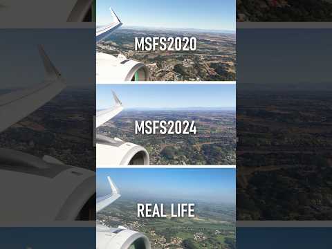 Microsoft Flight Simulator 2020 vs MSFS2024 vs Real Life! Will games ever match the real thing?