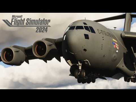 Microsoft Flight Simulator 2024 | Boeing C-17A Globemaster III | Nellis AFB ✈ Miramar MCAS