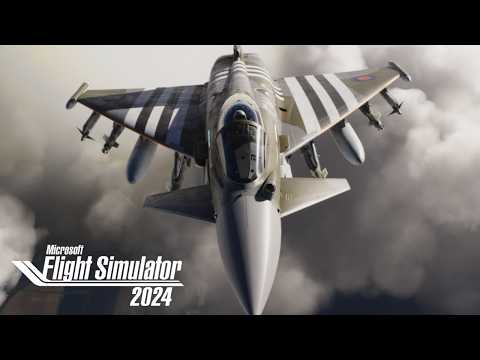 Microsoft Flight Simulator 2024 | Eurofighter Typhoon | Mach Loop