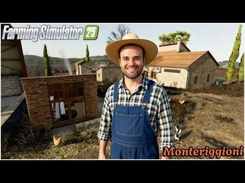 MONTERIGGIONI FS25 #61 – COMPRIAMO UNA FATTORIA CON DIVERSI RECINTI E ANIMALI – GAMEPLAY ITA