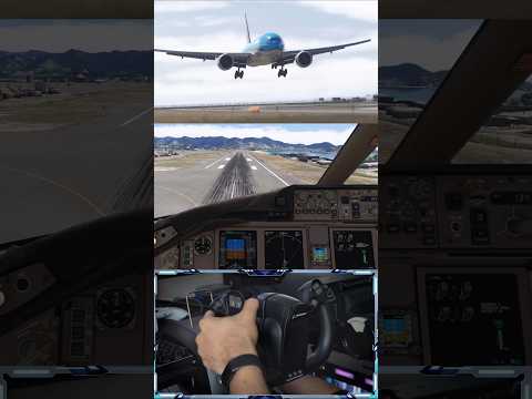 MSFS 2024 PMDG 777 landing at Princess Julianna #msfs2020 #msfs2024 #aviation