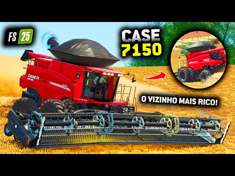 NOVA CASE 7150 DO LORENZO – FARMING SIMULATOR 25 – EP 70 (EM BUSCA DO SUCESSO T2)