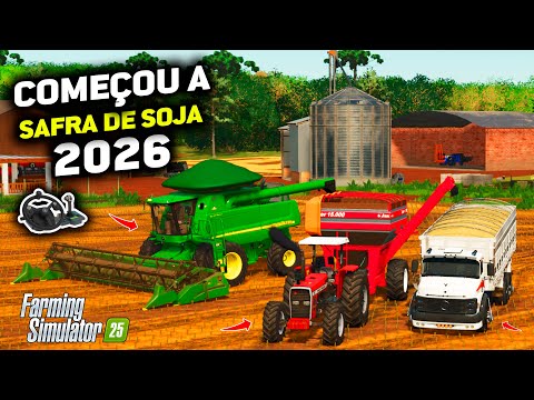 O INICIO DA SAFRA DE SOJA 2026 – FARMING SIMULATOR 25 – EP 49 (EM BUSCA DO SUCESSO T2)