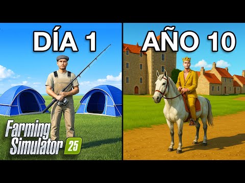 Pasé 10 Años Construyendo Un Reino Desde 0 en Farming Simulator 25!