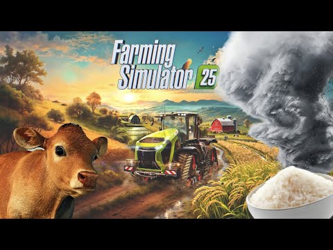 Pirmi įspudžiai ir ryžiai | Farming Simulator 25 | Hutan Pantai | #1