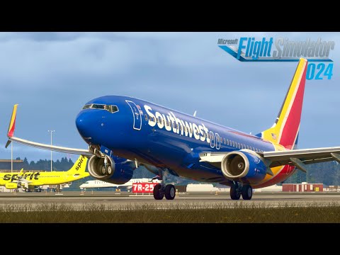 PMDG Boeing 737: Milwaukee – Denver | Southwest Full Flight | MSFS 2024 | RTX4090
