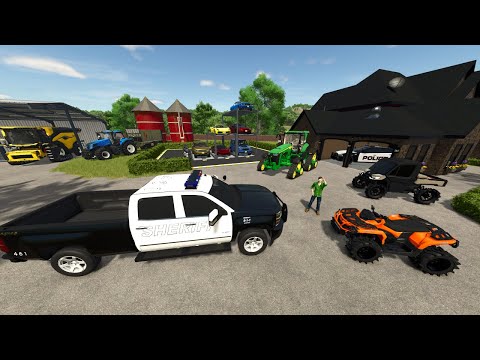 Police Go Undercover to Work for Millionaire Farmer | Farming Simulator 25