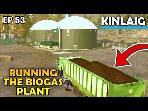 RUNNING THE BIOGAS PLANT! – Highlands Fishing | Farming Simulator 25 – Episode 53