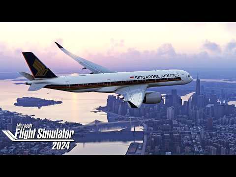 Singapore ✈ New York: The World's Longest Flight in MSFS 2024