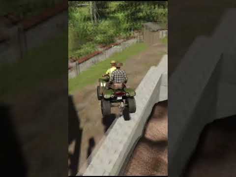 SKOK PRZEZ PŁOT NA NOWEJ SERII🤣 #fs25 #farming