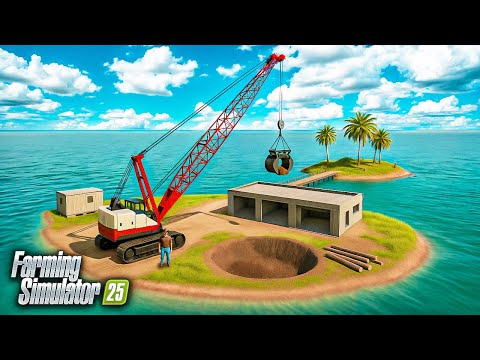 Survival on the Island in Farming Simulator 25! A new way to earn!