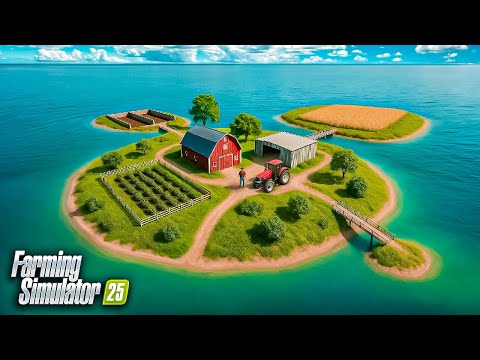 Survival on the Island in Farming Simulator 25! Scaling up!