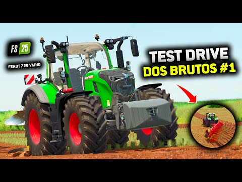 TEST DRIVE DOS BRUTOS #1 – FARMING SIMULATOR 25 – EP 73 (EM BUSCA DO SUCESSO T2)