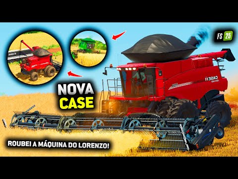 TESTANDO A NOVA COLHEITADEIRA DO LORENZO – FARMING SIMULATOR 25 – EP 71 (EM BUSCA DO SUCESSO T2)
