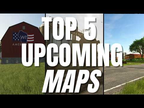 TOP 5 UPCOMING MAPS FOR CONSOLE IN 2026 | Farming Simulator 25