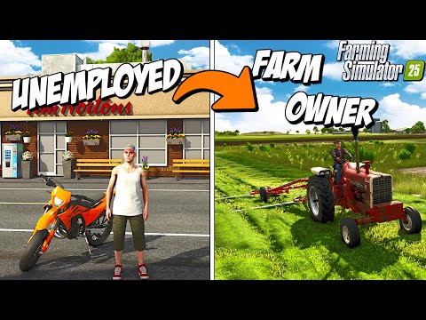 Watch Me Build a New Life & Farm from Scratch in Montana | Farming Simulator 25