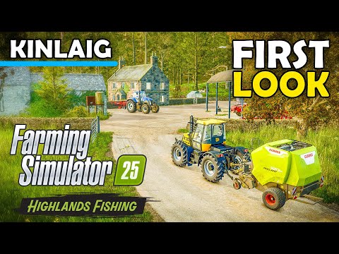 Welcome to Scotland! Highlands Fishing Expansion Farming Simulator 25 – FIRST LOOK