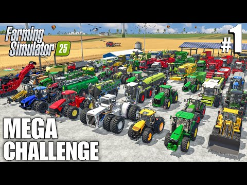 WELCOME to The My NEW FARM | MEGA CHALLENGE | Farming Simulator 25