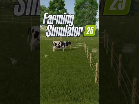 Wie viel Platz braucht eine Kuh im Landwirtschafts Simulator 25? #ls25 #farming 