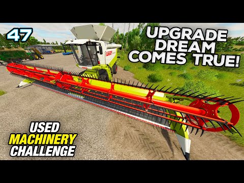 WILL THE BIGGEST HEADER FIT OUR COMBINE? – Farming Simulator 25 | Survival X4 – Episode 47