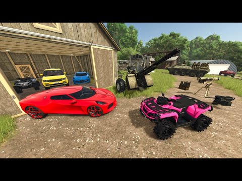 Winning Abandoned Barns at Expensive Auction | Farming Simulator 25