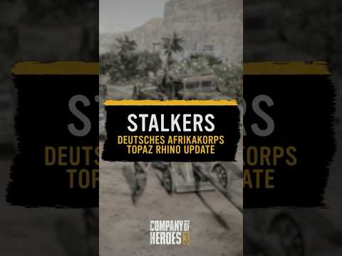 New Deutsches Afrikakorps – Stalkers cosmetic set arriving with the Topaz Rhino (2.3.0) Update
