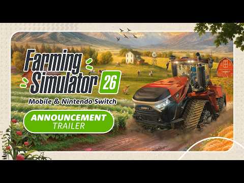 Farming Simulator 26: Announcement Trailer