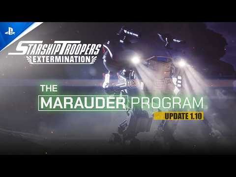 Starship Troopers: Extermination – M-11E Babar Deploys in Update 1.10 | PS5 Games