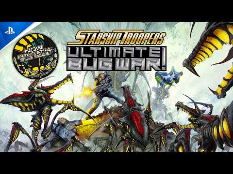 Starship Troopers: Ultimate Bug War! – Bug Mode Trailer | PS5 Games