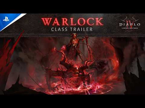 Diablo IV – Lord of Hatred: Warlock Class Trailer | PS5 & PS4 Games