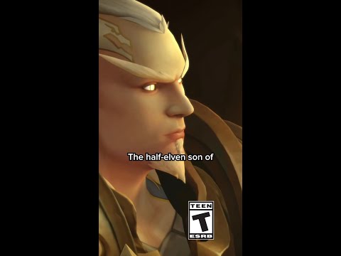 ICYMI: Arator is one of Azeroth’s heroes, born from a legacy – the son of Alleria and Turalyon.