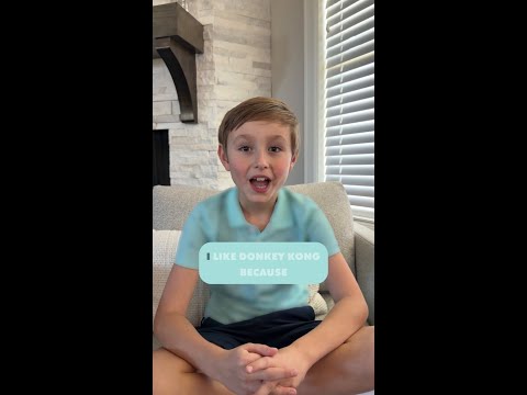 Kids take the mic and share the Mushroom Kingdom characters they love!