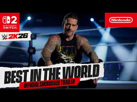WWE 2K26 – Official Showcase Trailer – Nintendo Switch 2