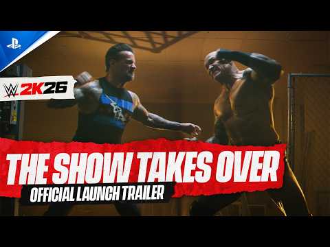 WWE 2K26 – “The Show Takes Over” Launch Trailer | PS5 Games
