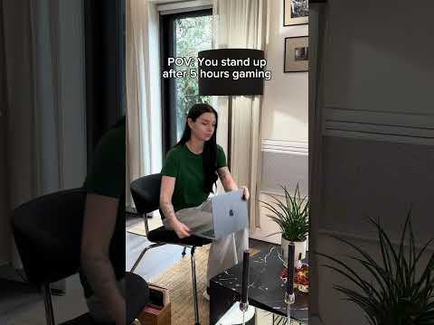 POV: You stand up after 5 hours of gaming #cozygaming