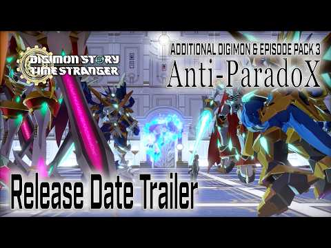 Digimon Story Time Stranger | Season Pass DLC3 Anti-ParadoX Release Date Trailer