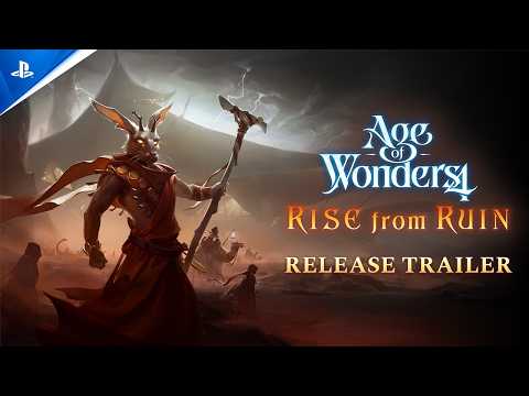 Age of Wonders 4: Rise from Ruin – Release Trailer | PS5 Games