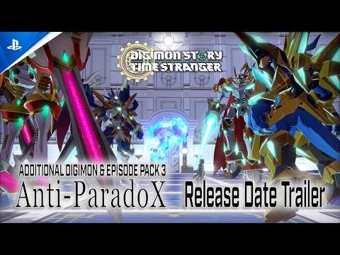 Digimon Story Time Stranger – Season Pass DLC3 Anti-ParadoX Release Date Trailer | PS5 Games